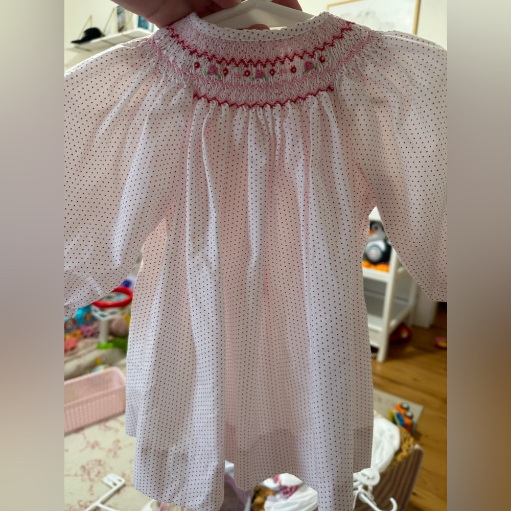 Petit Ami Smocked Dress 0-3 months